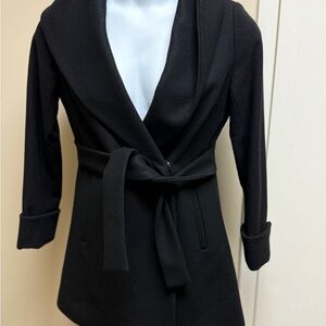 Emma'‎ Wool Blend Wrap CoatTrina Turk